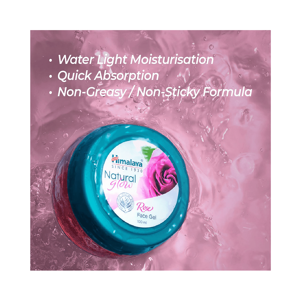 Himalaya Personal Care Natural Glow Rose Face Gel - Image 4