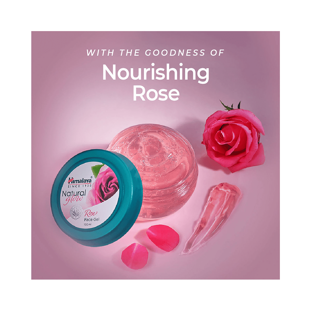 Himalaya Personal Care Natural Glow Rose Face Gel - Image 3