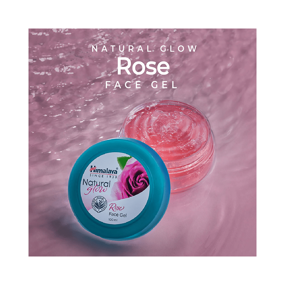 Himalaya Personal Care Natural Glow Rose Face Gel - Image 2