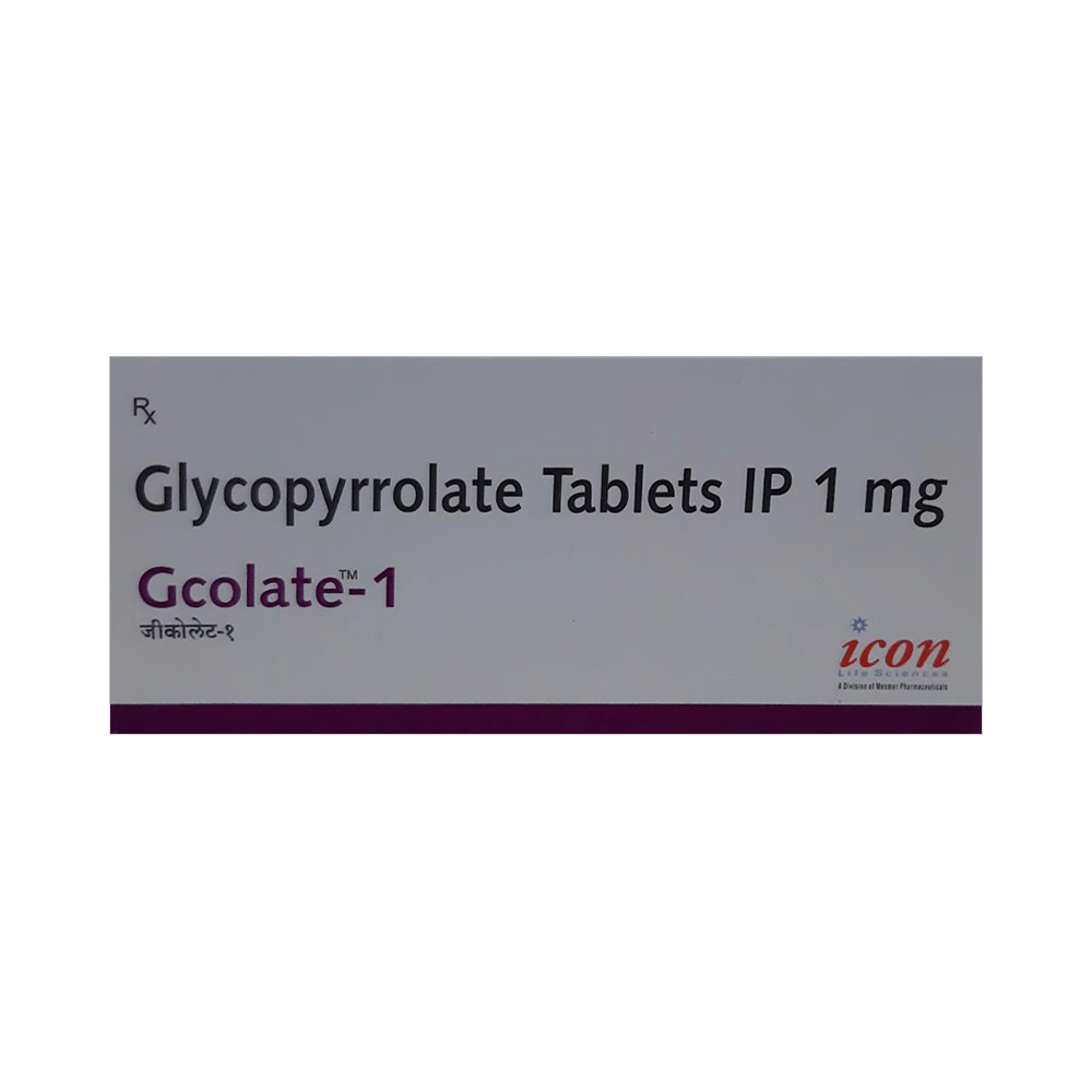 Gcolate 1mg Tablet - Image 1