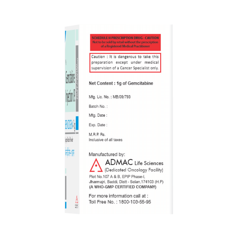 Benzigem 1g Injection - Image 2