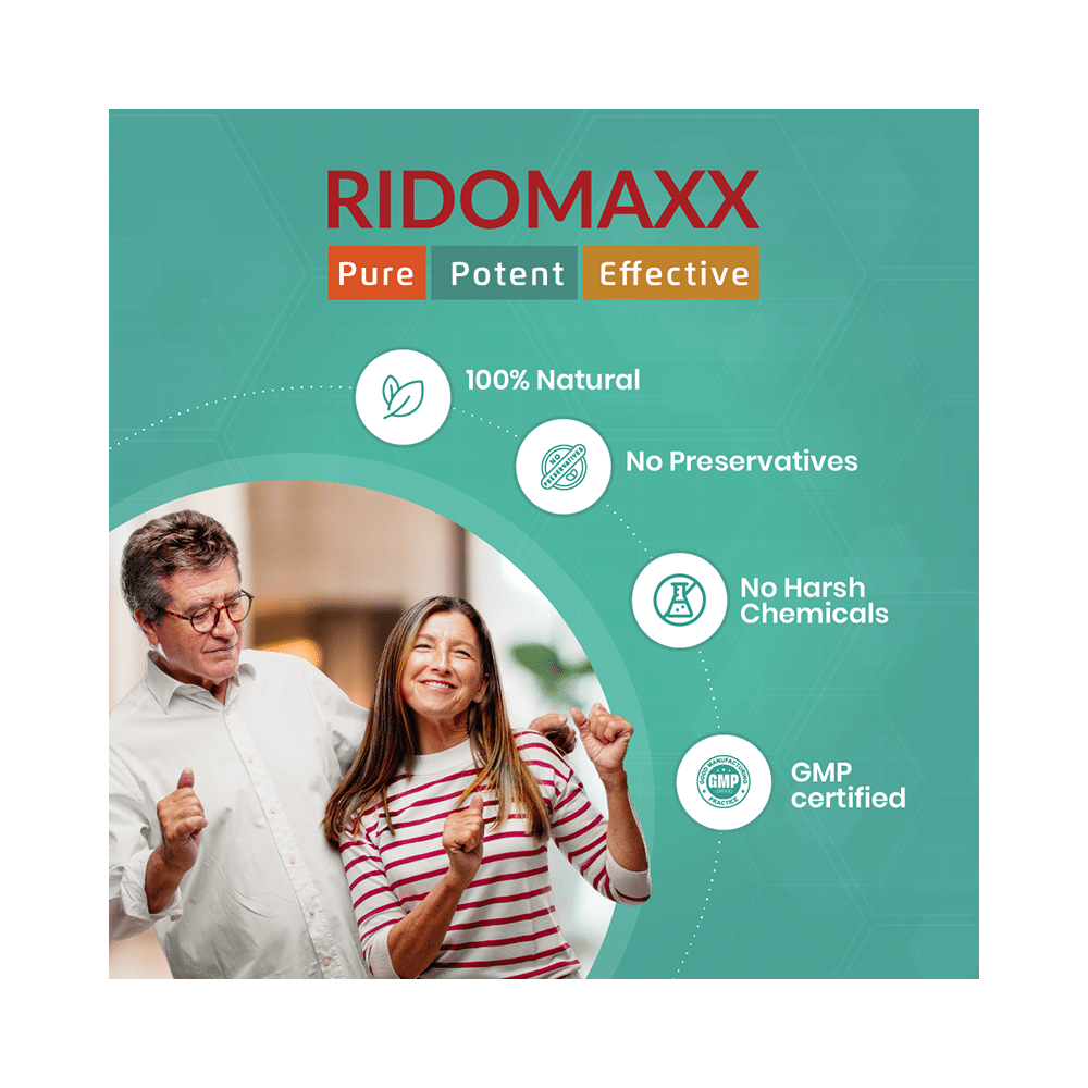 Combo Pack of Ridomaxx Multivitamins & Minerals Tablet for Women (60) & Ridomaxx Ortho Oil (75ml) - Image 14