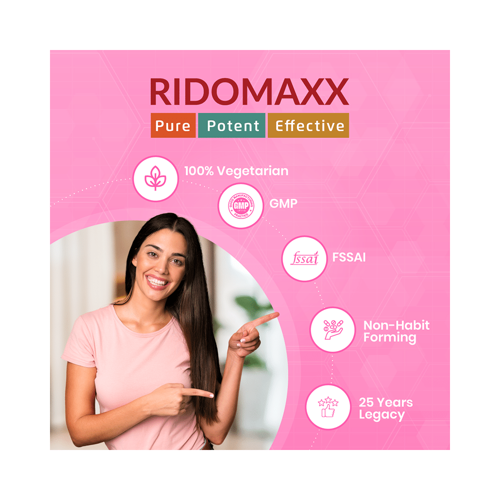 Combo Pack of Ridomaxx Multivitamins & Minerals Tablet for Women (60) & Ridomaxx Ortho Oil (75ml) - Image 7