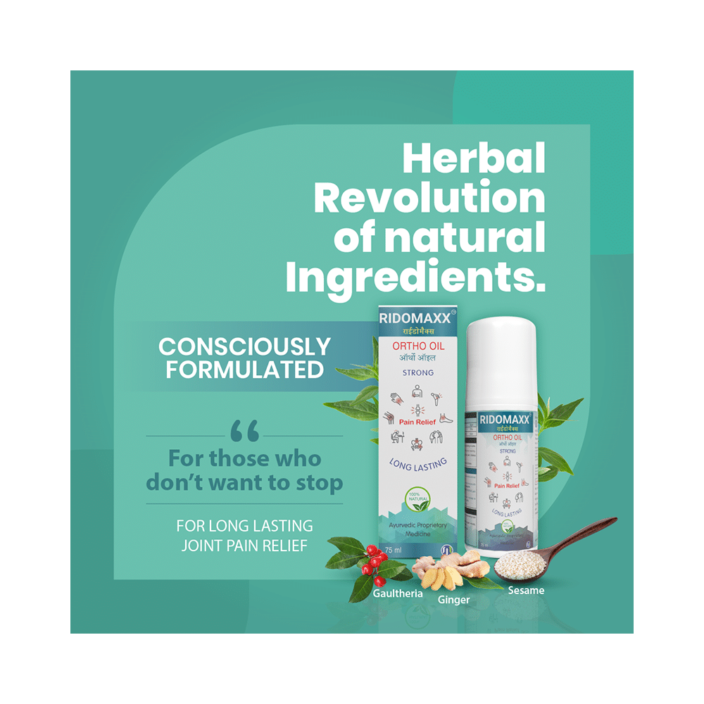 Combo Pack of Ridomaxx Multivitamins & Minerals Tablet for Women (60) & Ridomaxx Ortho Oil (75ml) - Image 11