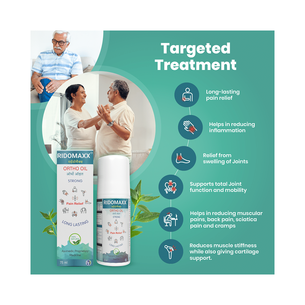 Combo Pack of Ridomaxx Multivitamins & Minerals Tablet for Women (60) & Ridomaxx Ortho Oil (75ml) - Image 12