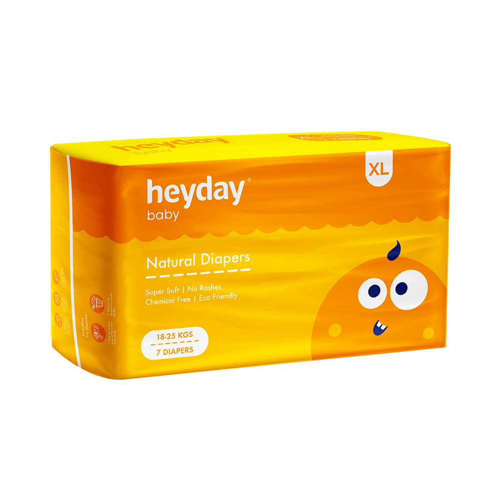 Heyday Natural Baby Diaper XL - Image 1