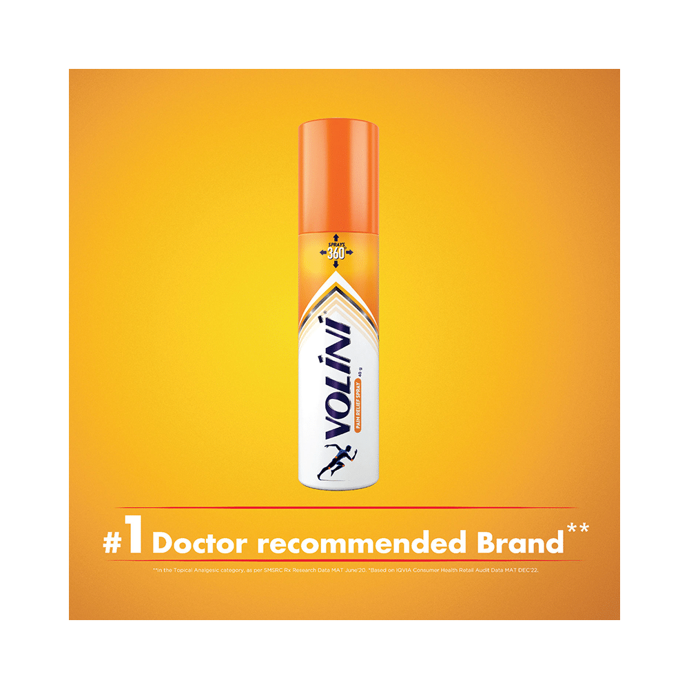 Volini Spray for Sprain, Muscle and Joint Pain Relief | Quick Action | Long-Lasting Relief - Image 9