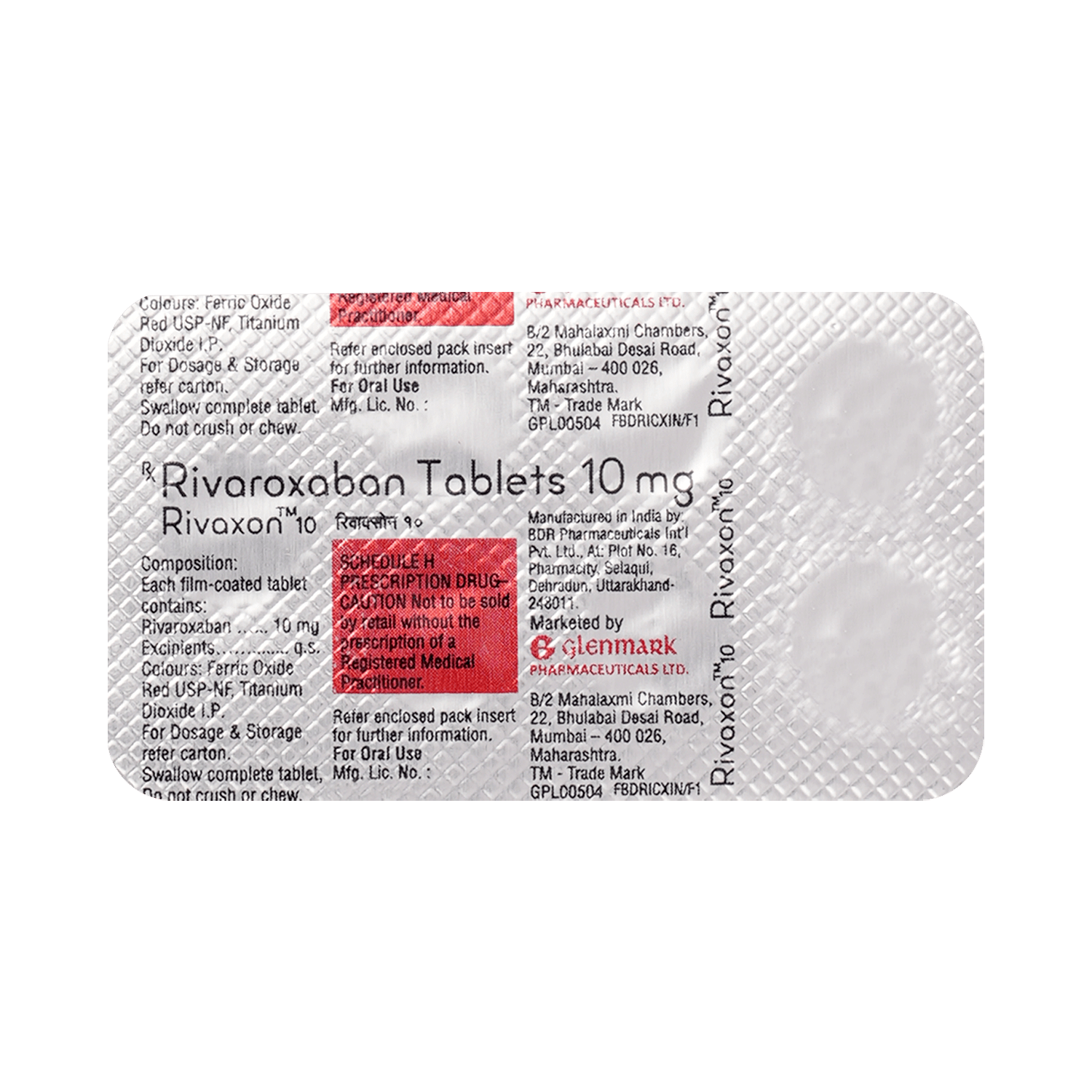 Rivaxon 10mg Tablet - Image 5