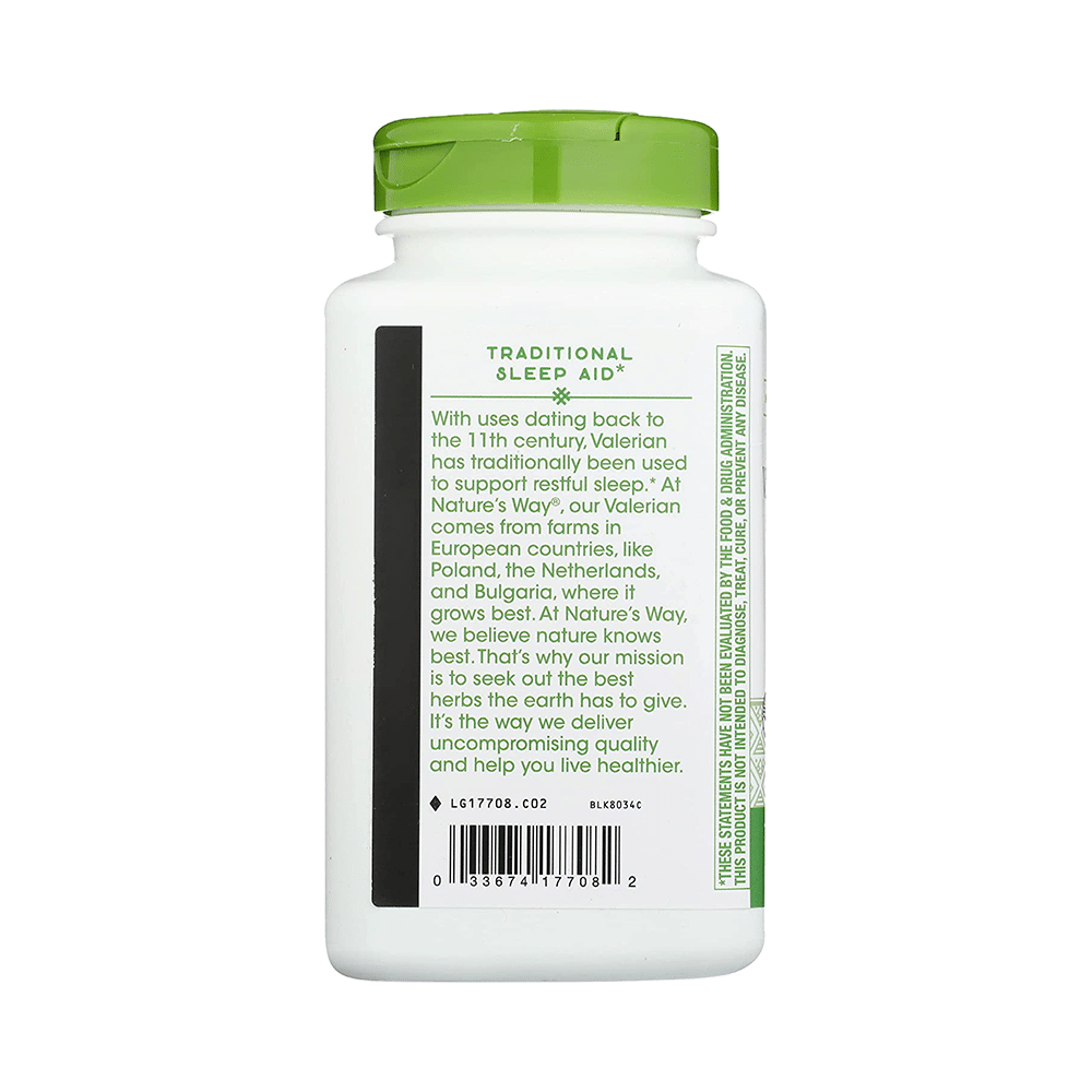 Nature's Way Valerian Root Vegan Capsule - Image 4