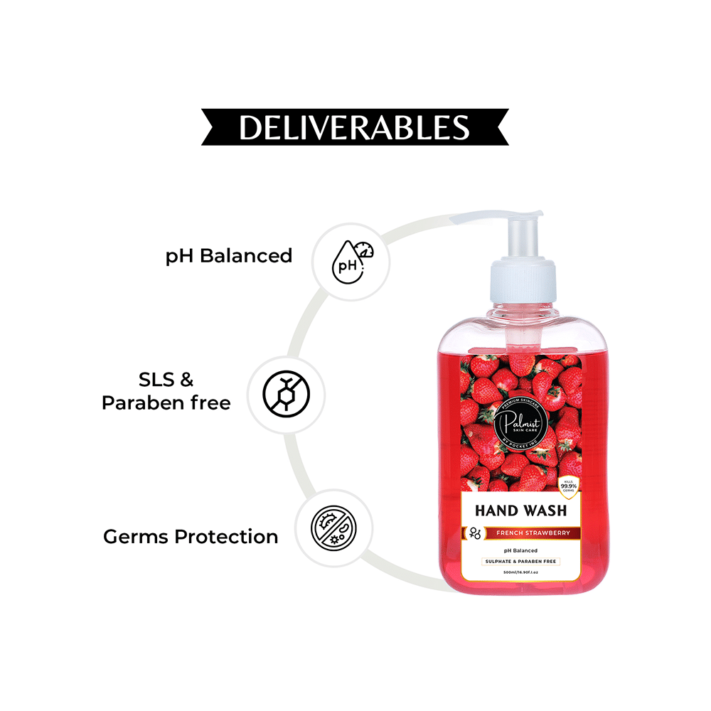 Palmist Hand Wash French Strawberry - Image 4