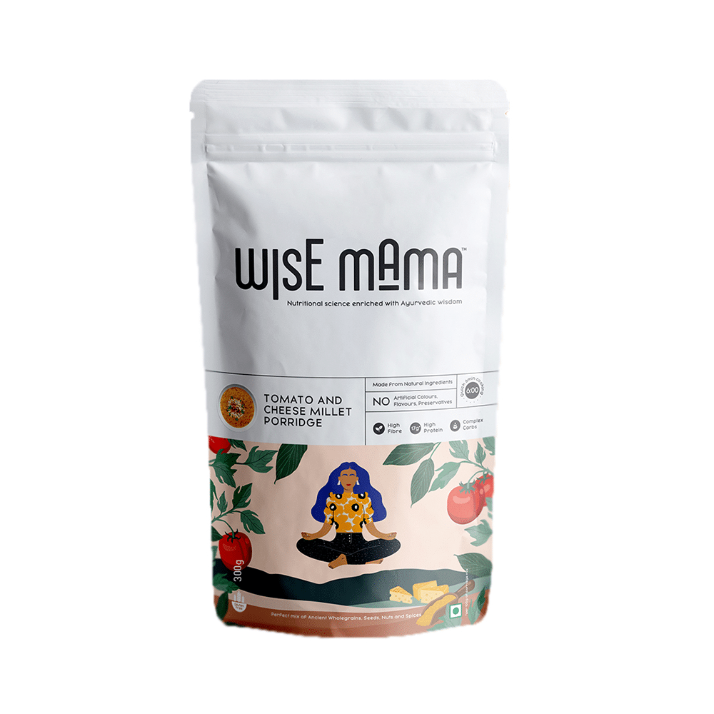 Wise Mama Tomato and Cheese Millet Porridge - Image 1