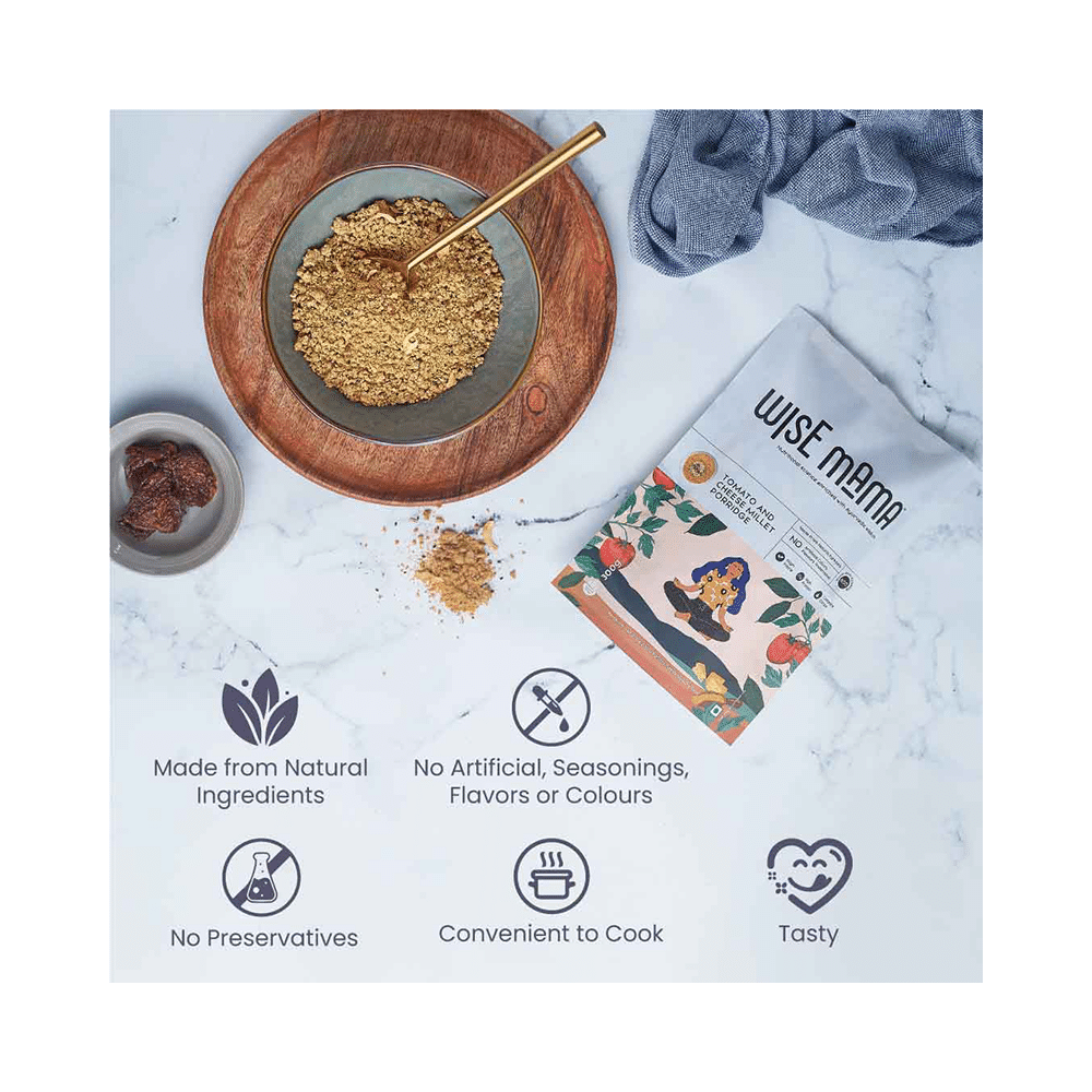 Wise Mama Tomato and Cheese Millet Porridge - Image 4