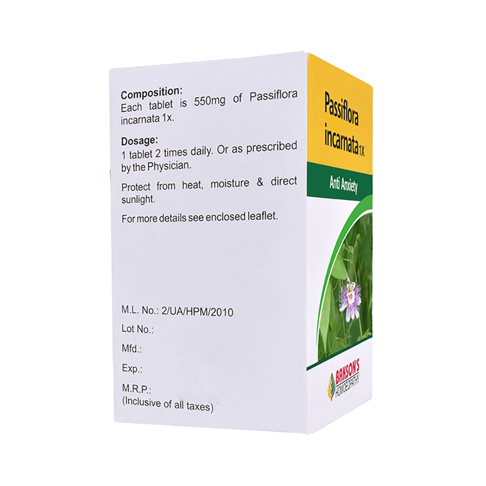 Bakson's Homeopathy Passiflora Incarnata 1X - Image 2