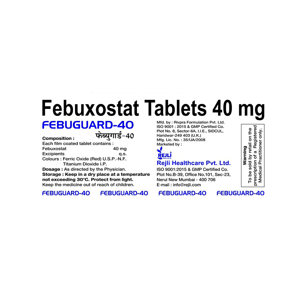 Febuguard 40 Tablet - Image 2