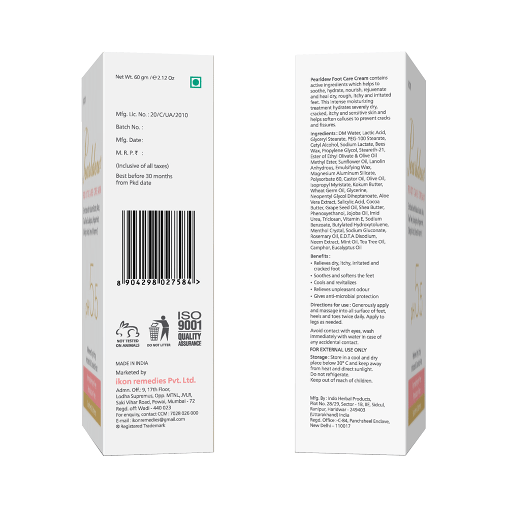 Pearldew Foot Care Cream (60gm Each) - Image 3