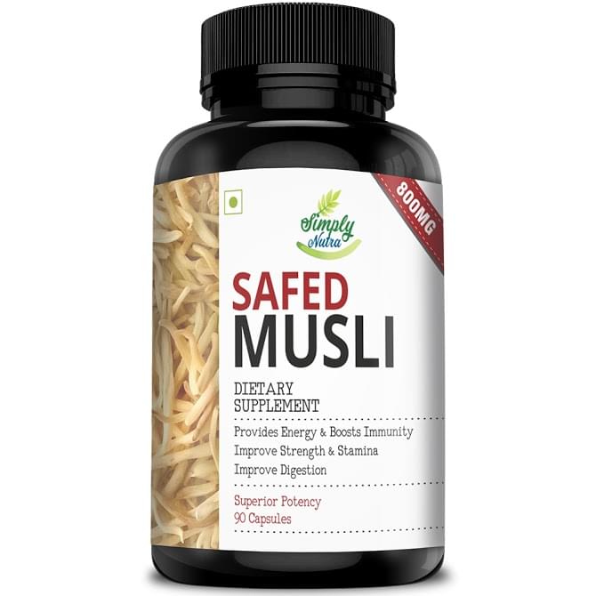 Simply Nutra Safed Musli Capsule