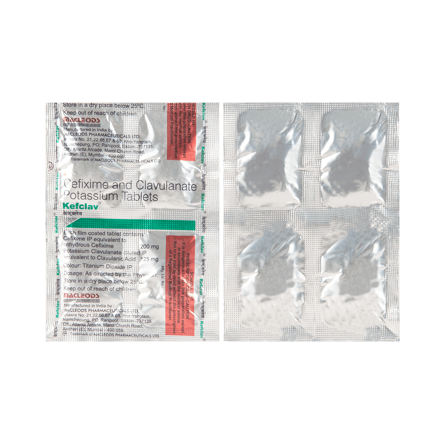 Kefclav 200mg/125mg Tablet - Image 1