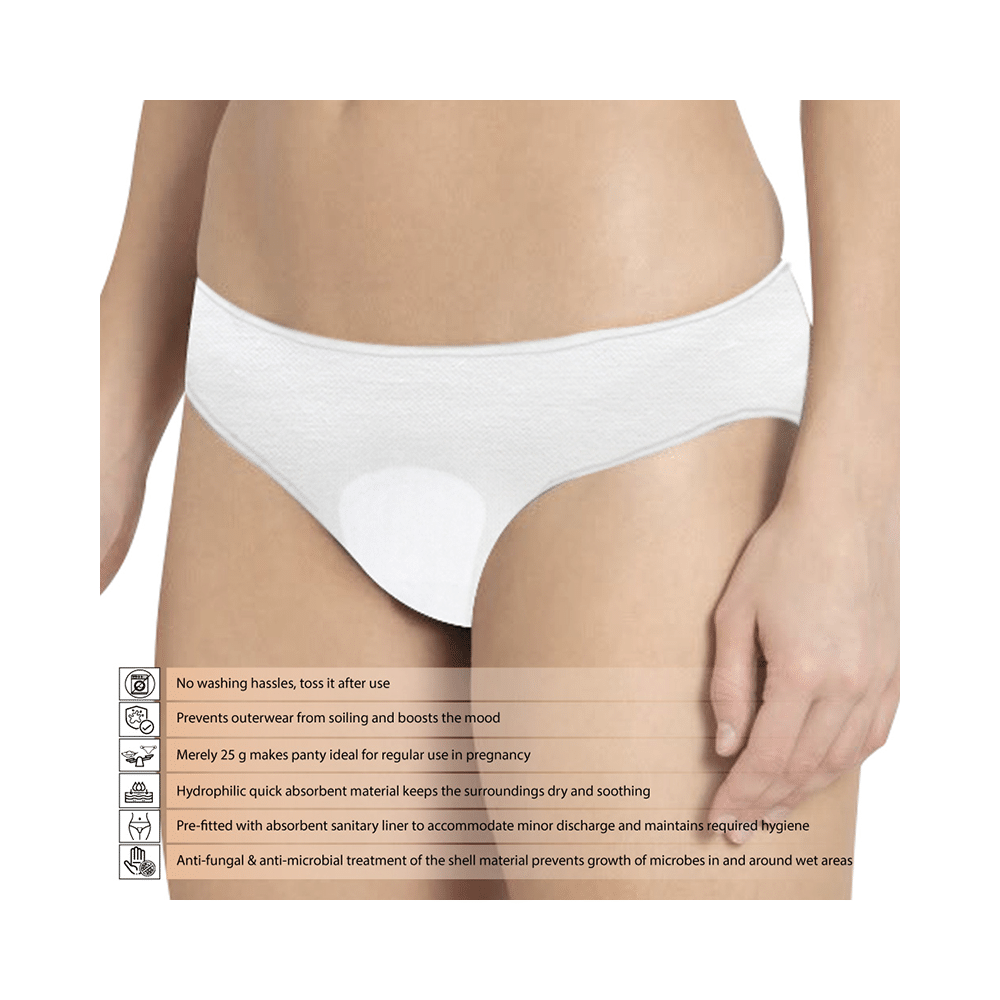 Prowee Pregawear All Three Trimesters of Pregnancy and After Delivery for Minor Discharges Pregnancy Wear XXL - Image 3