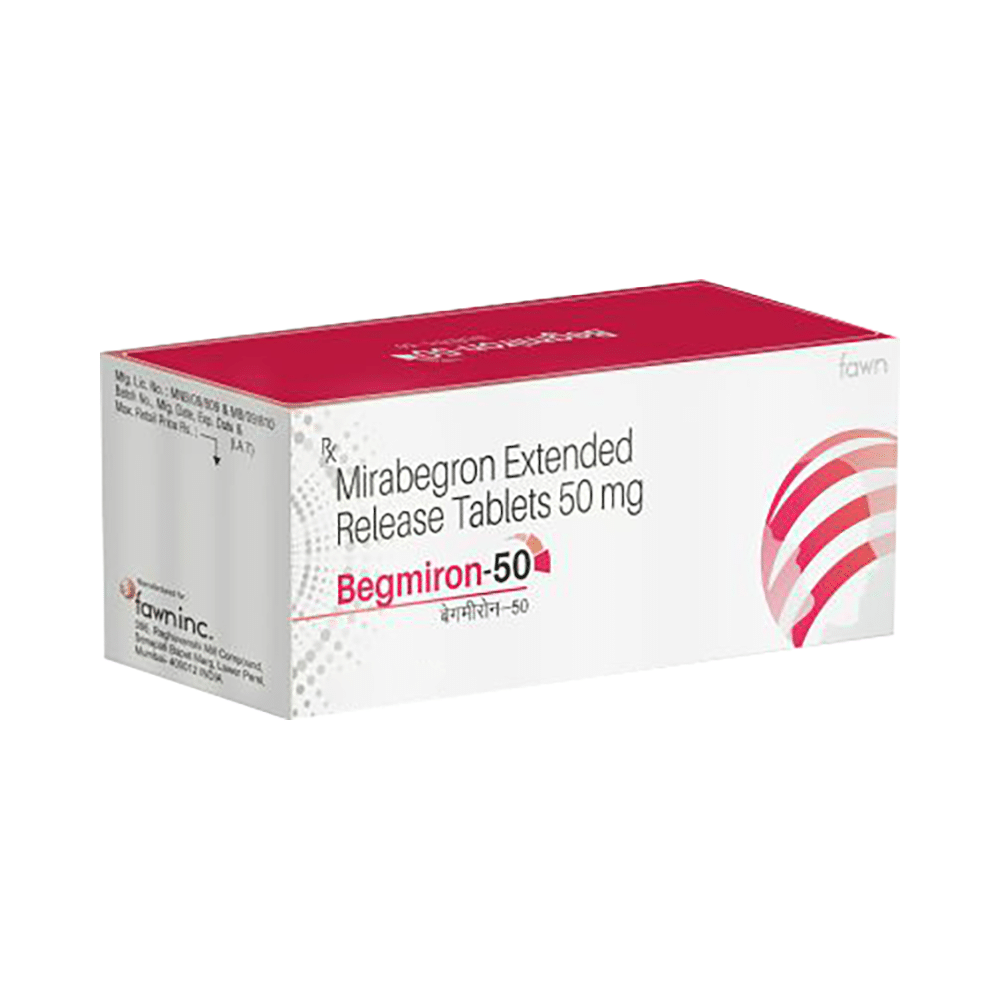 Begmiron 50 Tablet ER