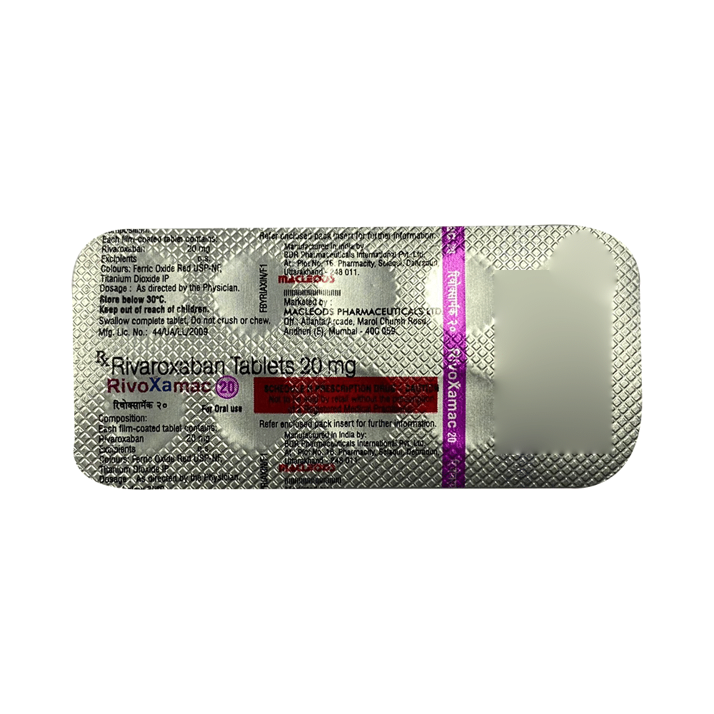 Rivoxamac 20mg Tablet - Image 1