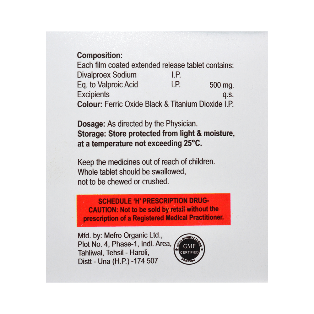 Divalton-OD 500 Tablet ER - Image 2
