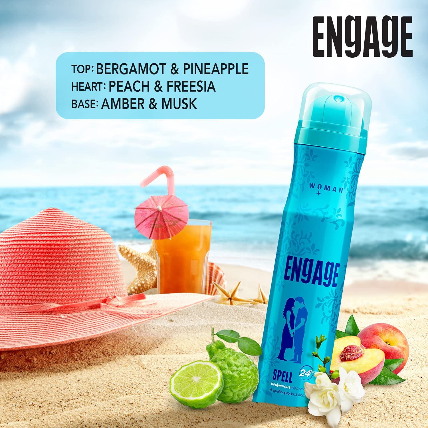 Engage Spell Deodorant Spray for Women - Image 2