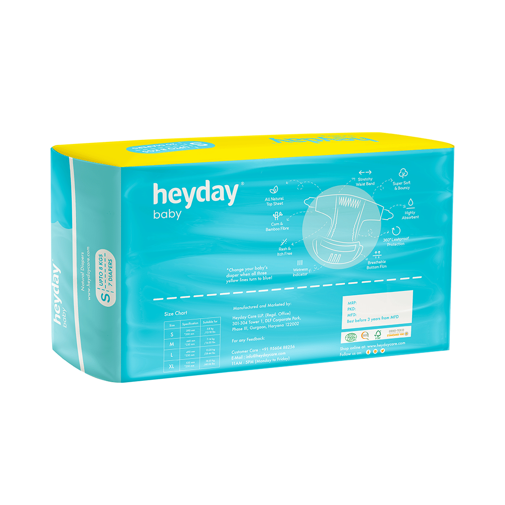 Heyday Natural Baby Diaper Small - Image 2