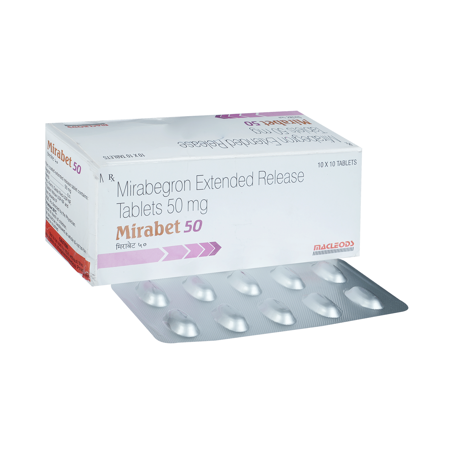 Mirabet 50 Tablet ER - Image 1