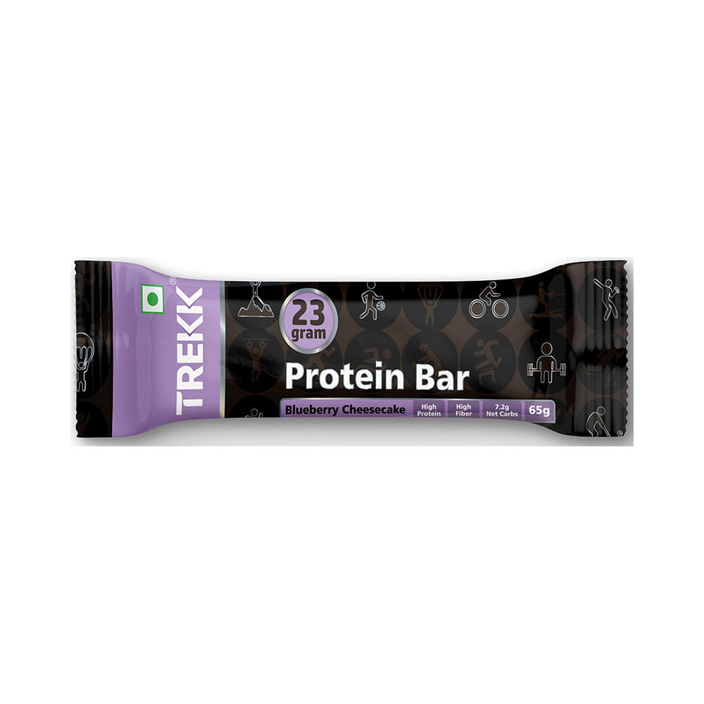 Trekk Protein Bar (65gm Each) Blueberry Cheesecake - Image 3
