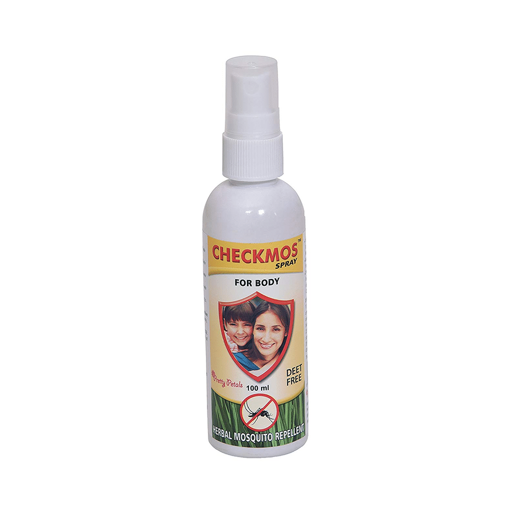 Checkmos Herbal Mosquito Repellent Body Spray - Image 1