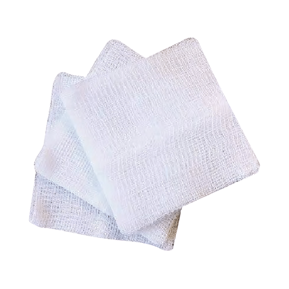 Agarwals Absorbent B.P.C Gauze 10cm x 10cm - Image 3