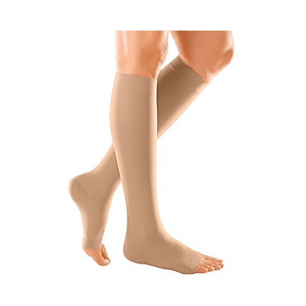 Presens OTC302 Medical Compression Knee Length Stocking XL Beige - Image 1