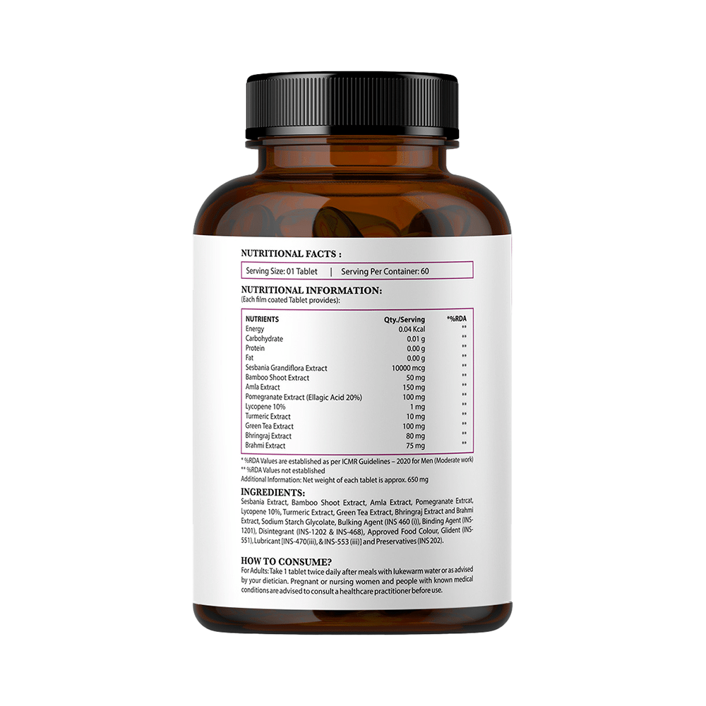 Nirvasa Plant-Based Biotin Tablet (60 Each) - Image 2