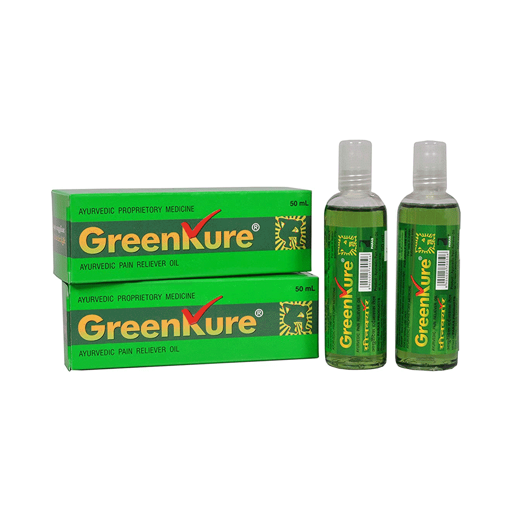 Greenkure Pain Relief Oil (50 ml Each) - Image 1