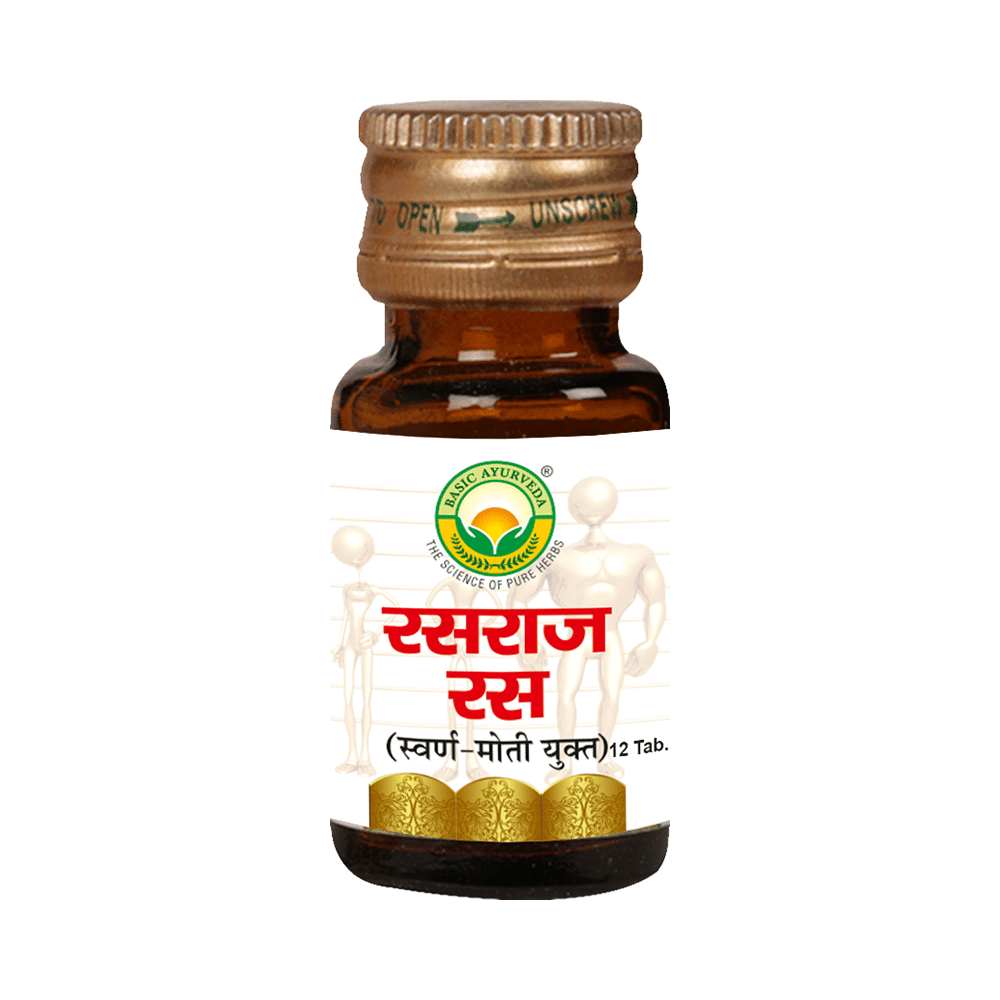 Basic Ayurveda Rasraj Ras with Gold & Pearl - Image 2