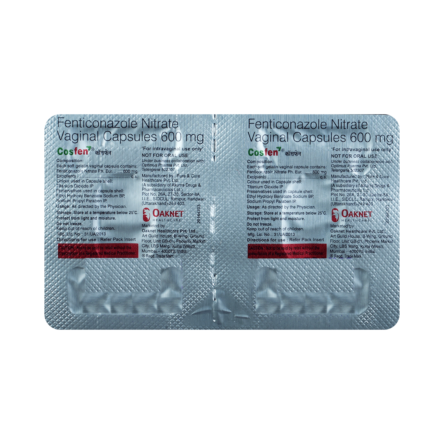 Cosfen Vaginal Capsule - Image 5