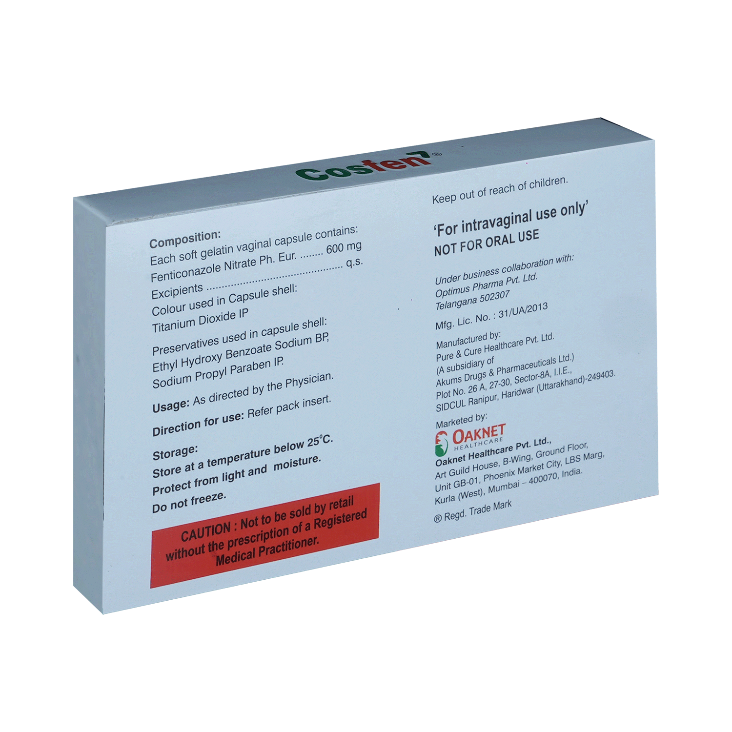 Cosfen Vaginal Capsule - Image 3