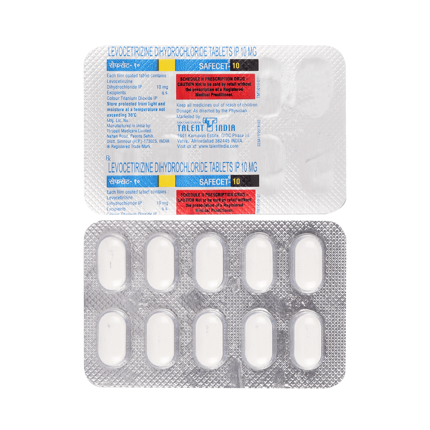Safecet 10 Tablet