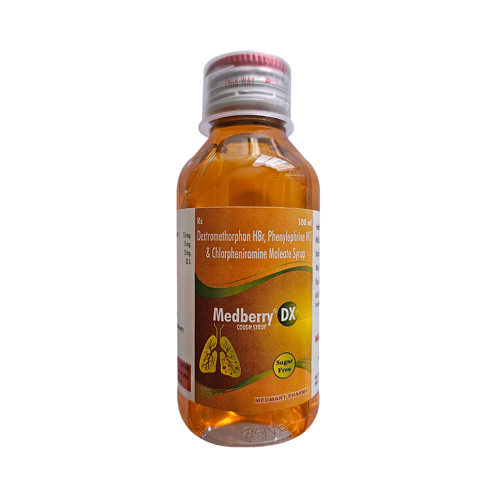 Medberry DX Syrup Sugar Free - Image 1