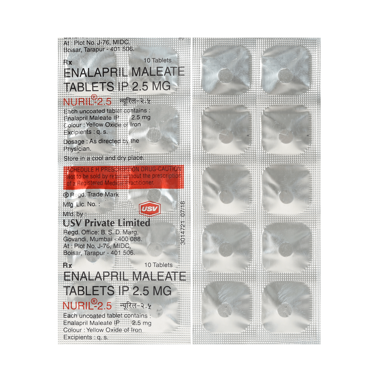 Nuril 2.5 Tablet - Image 1