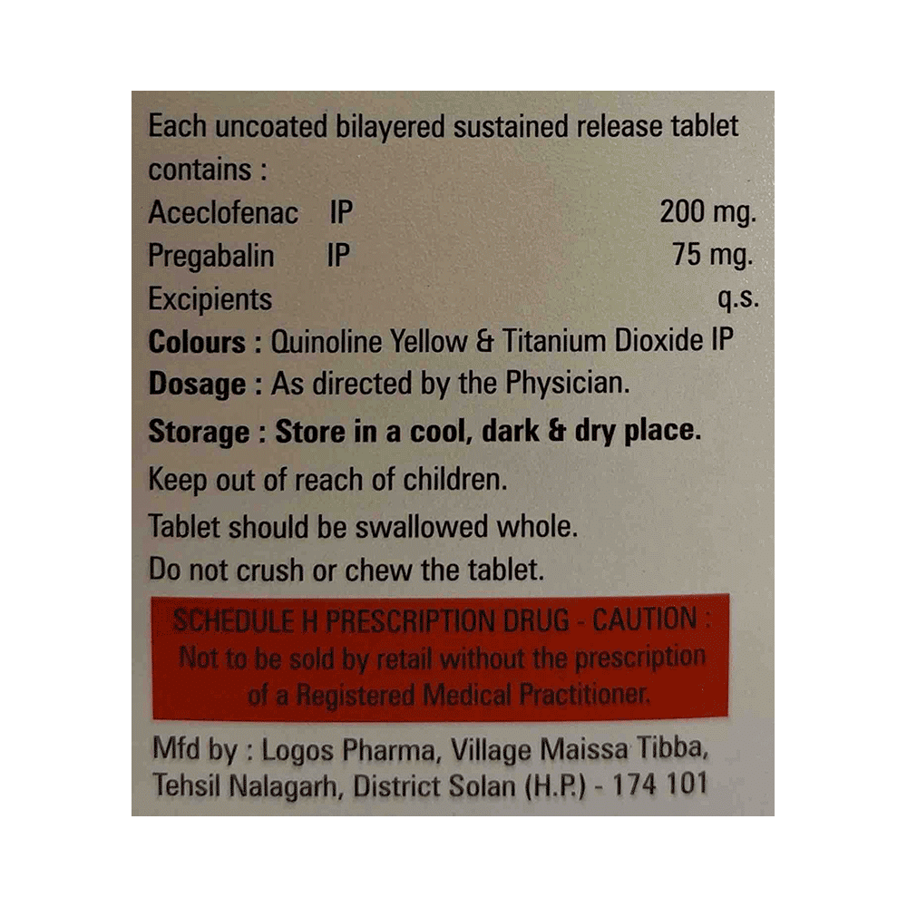 Dolovist-PG Tablet SR - Image 2