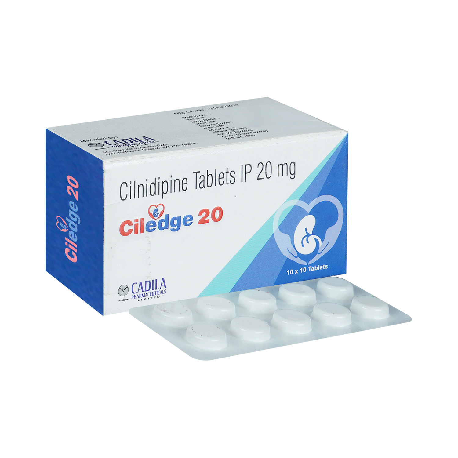 Ciledge 20mg Tablet