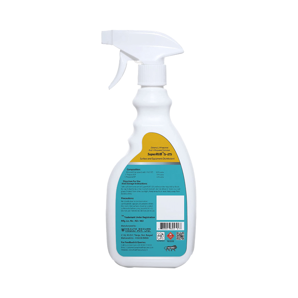 Super Rub S-25 Surface and Equipment Disinfectant - Image 2
