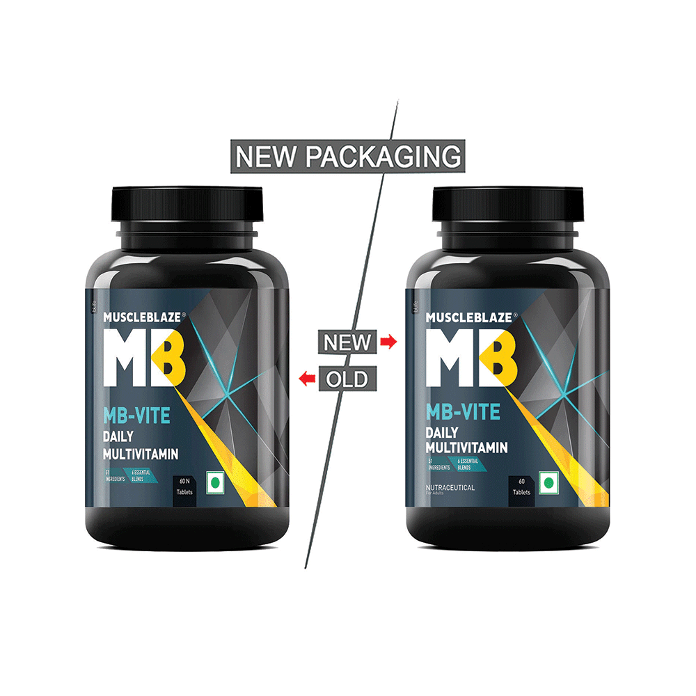 MuscleBlaze MB-Vite Multivitamin | With Amino Acids, Pre & Probiotic Blend | For Energy, Gut Health & Immunity | Tablet - Image 4