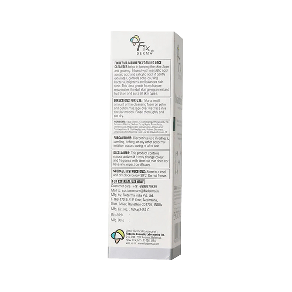 Fixderma Mandefix Foaming Face Cleanser - Image 2