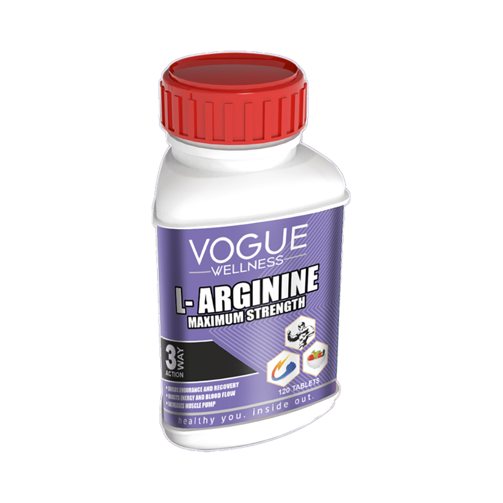 Vogue Wellness L-Arginine Tablet (120 Each)