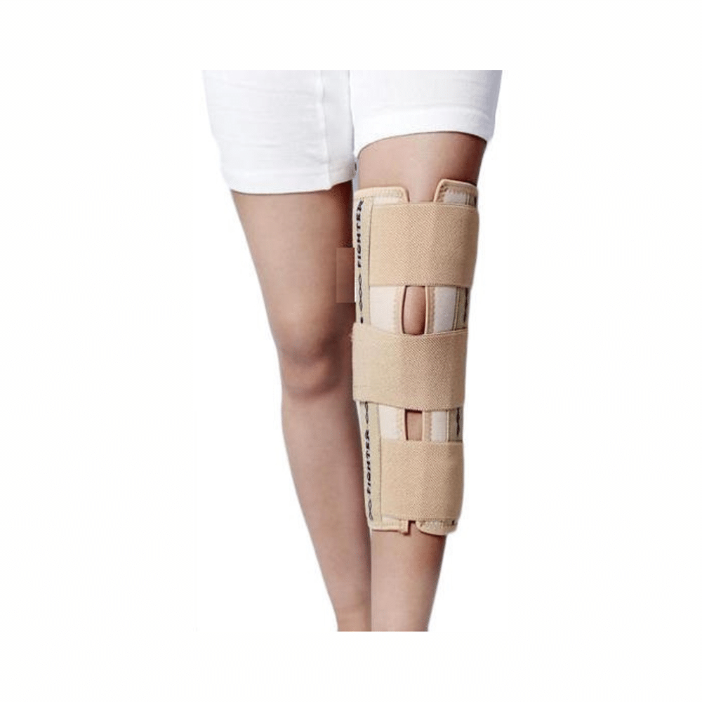 Dr. Expert Knee Immobilizer (Short) XL Skin Colour - Image 1