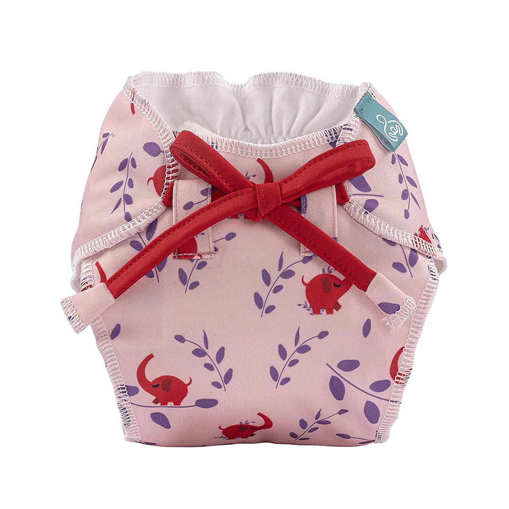 Bumberry Baby Smart Nappy Leak Proof Reusable & Adjustable Cloth Diaper for Newborn Baby Pink, Fruityline, Lilies - Image 2