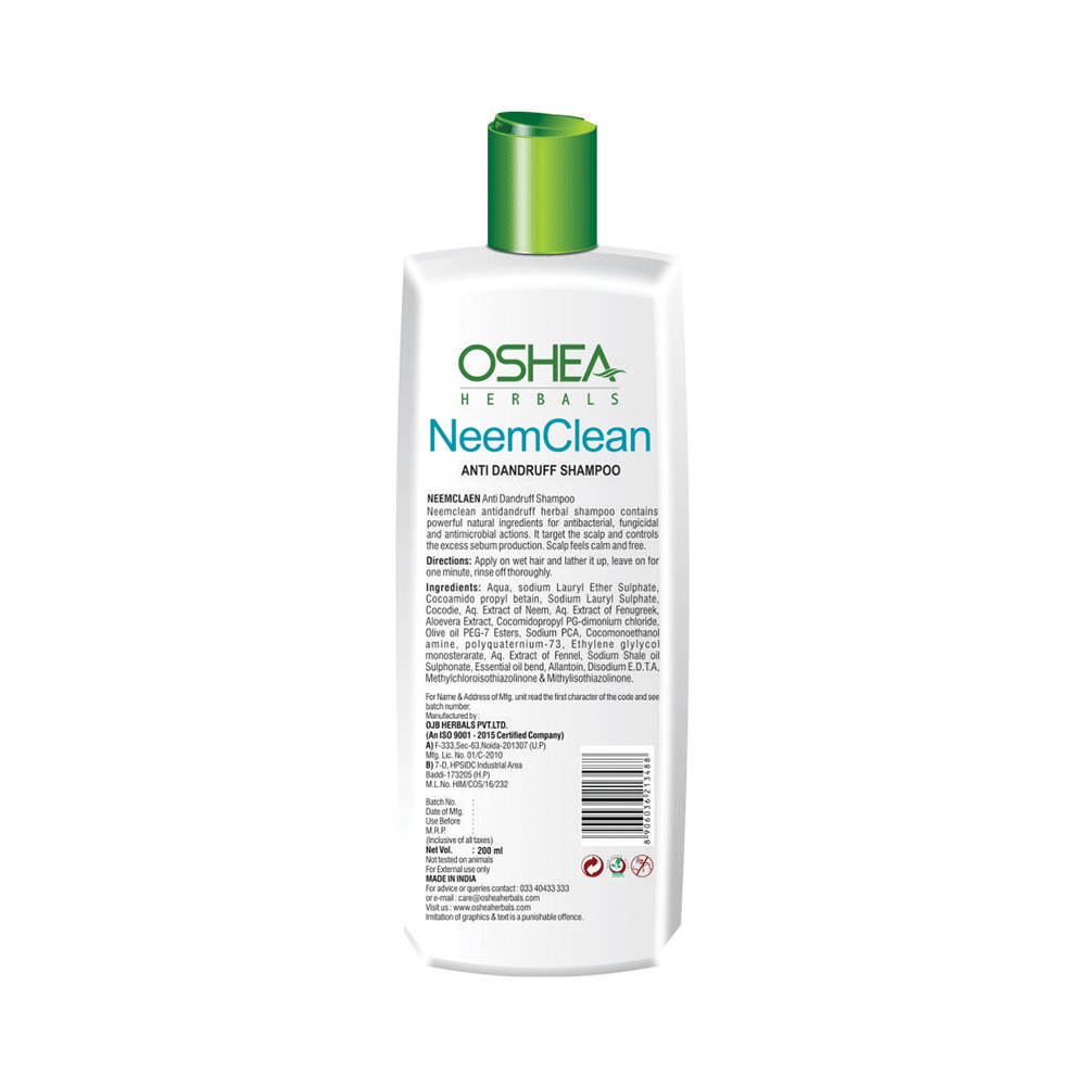 Oshea Herbals Shampoo Neem Clean Anti Dandruff - Image 2
