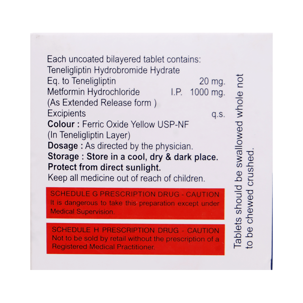 Tenepill-M 1000 Tablet ER - Image 2